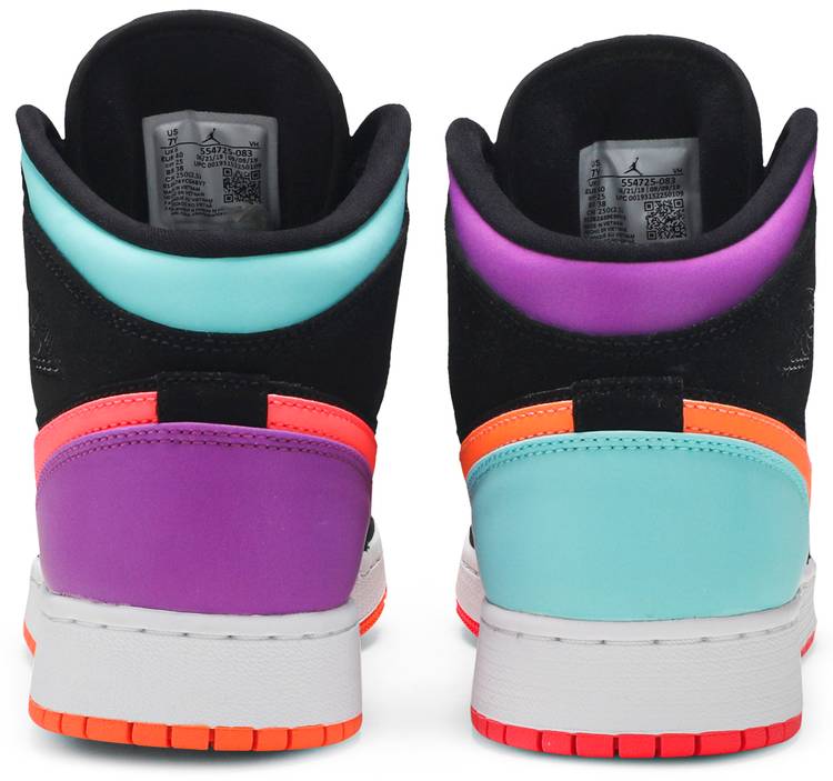 air jordan 1 mid gs candy outfit