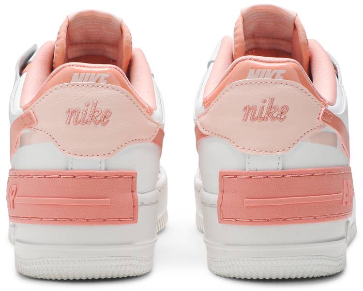 Wmns Air Force 1 Shadow 'Washed Coral' - Nike - CJ1641 101 | GOAT