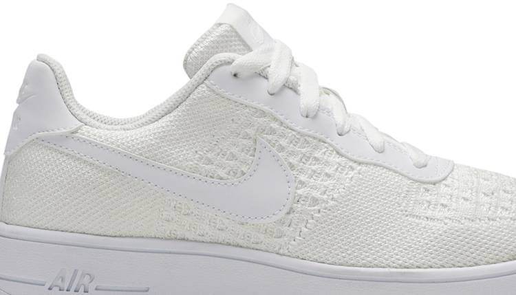nike airforce 1 flyknit white