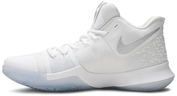 kyrie 3 white and grey