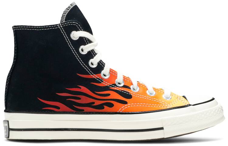 converse flame sneakers