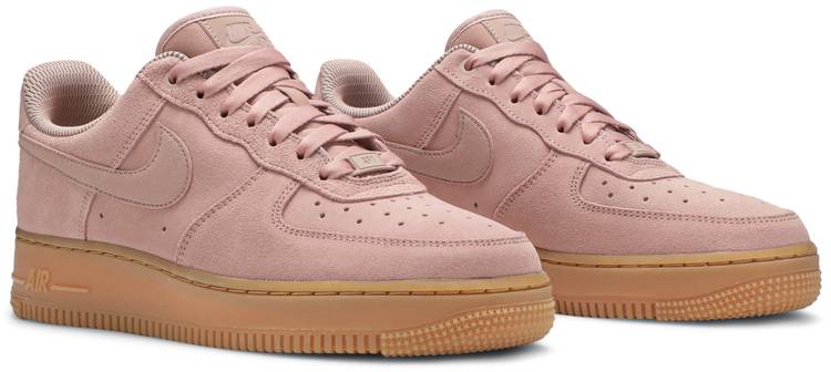 air force 1 low pink suede