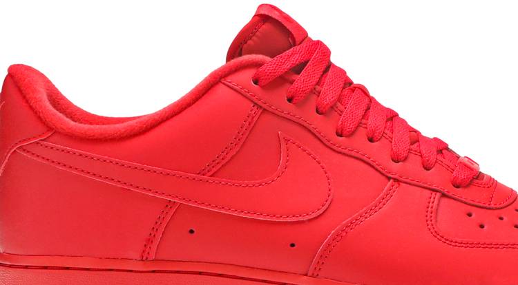 nike air force one all red