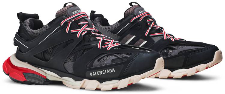 Jeg vil være stærk Vedrørende midtergang Balenciaga Track Trainer 'Black Red' - Balenciaga - 542023 W1GB6 1002 | GOAT
