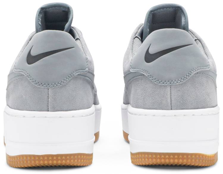 nike air force 1 gray suede