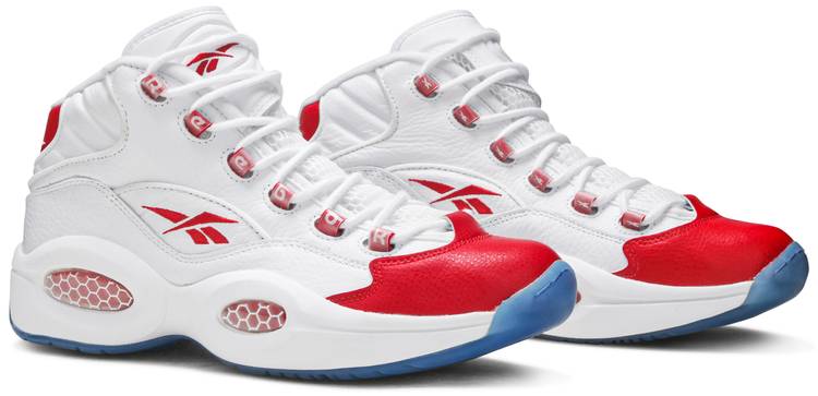 all red reebok questions