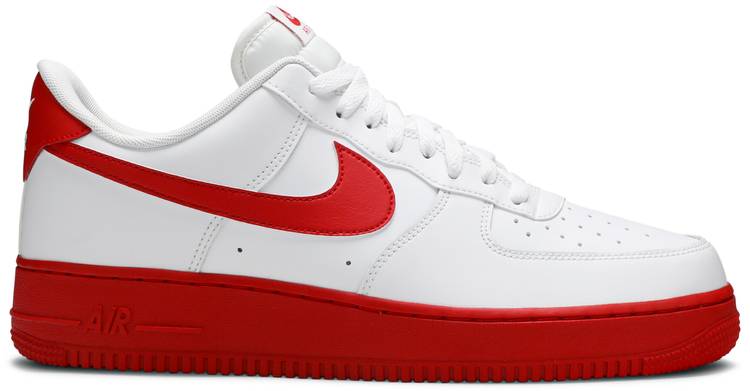black air force 1 red bottom