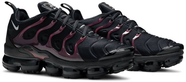 vapormax black noble red