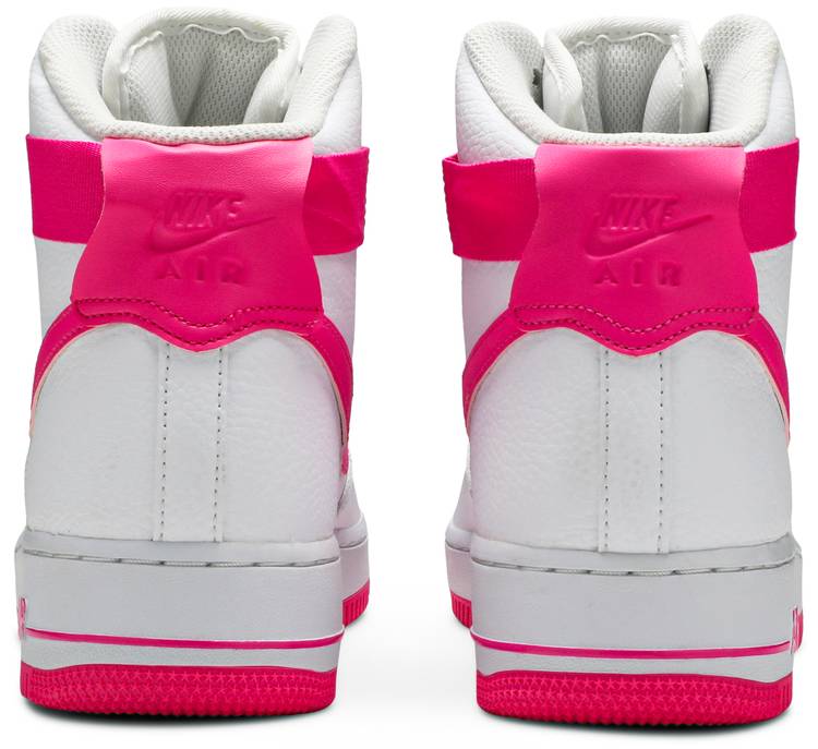 hot pink air force ones high top