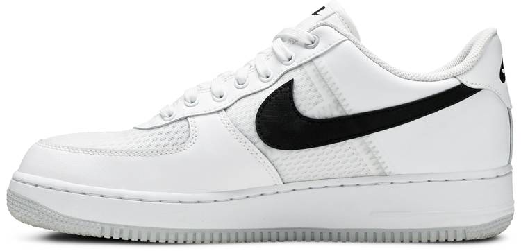 air force 1 transparent white grey