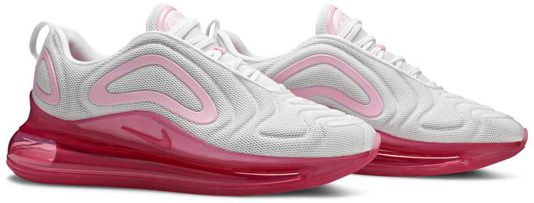 nike 720 pink and white