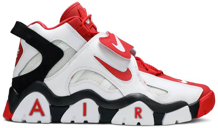 nike air barrage mid red