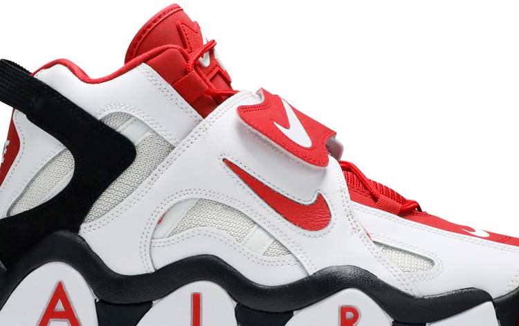 nike air barrage mid university red