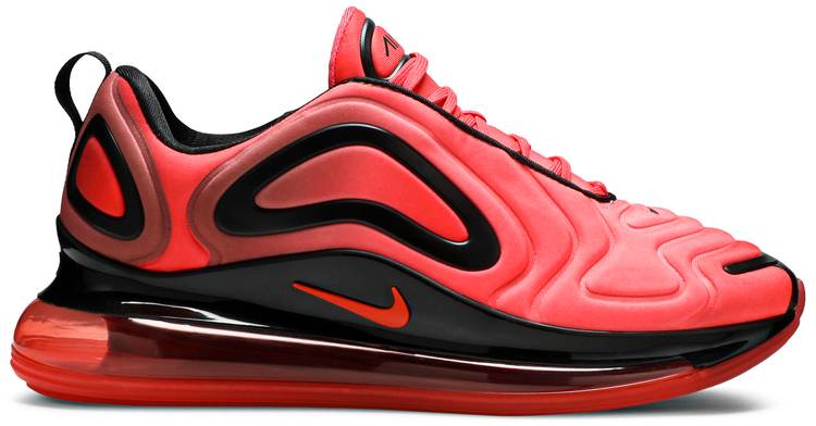 black and red nike air max 720