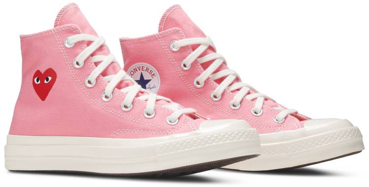Comme des Garçons PLAY x Chuck 70 High 'Bright Pink' - Converse ...