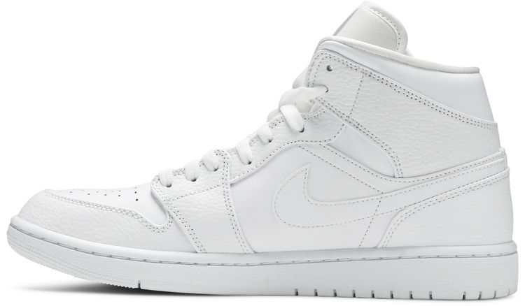 jordan 1 triple white mid