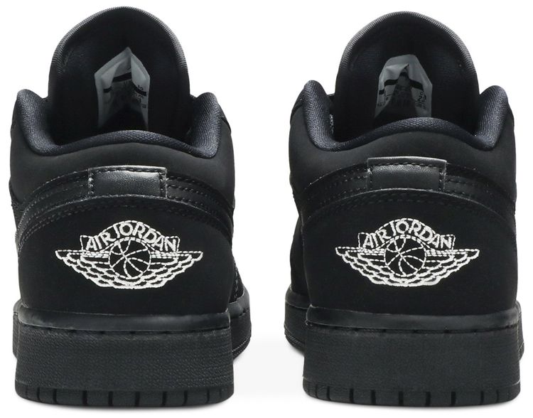 air jordan 1 retro low triple black
