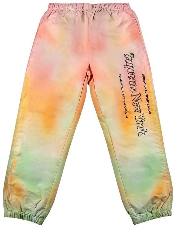 supreme gradient track pant