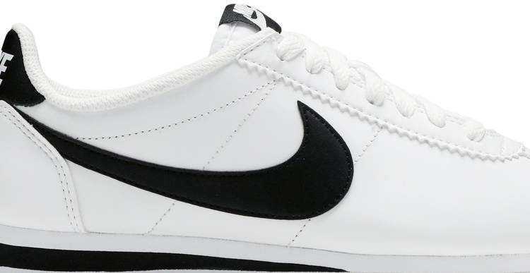 søvn Tutor fløde Wmns Classic Cortez Leather 'White Black' - Nike - 807471 101 | GOAT