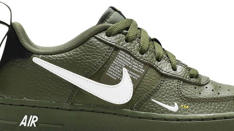 utility green air force ones