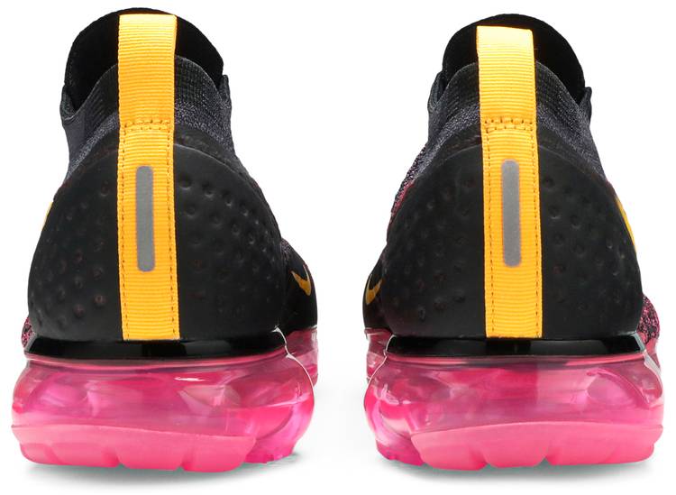 vapormax flyknit 2 black and pink
