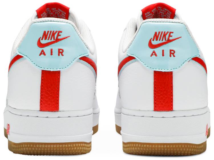 nike air force 1 low white chile red ice