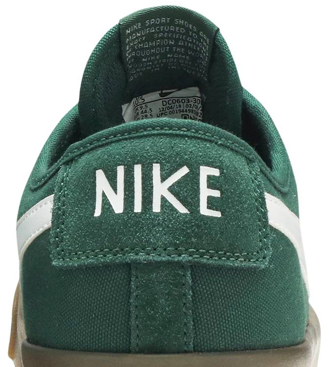 Blazer Low Gt Sb Green Gum Nike Dc0603 300 Goat