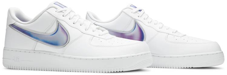 air force 1 with purple swoosh
