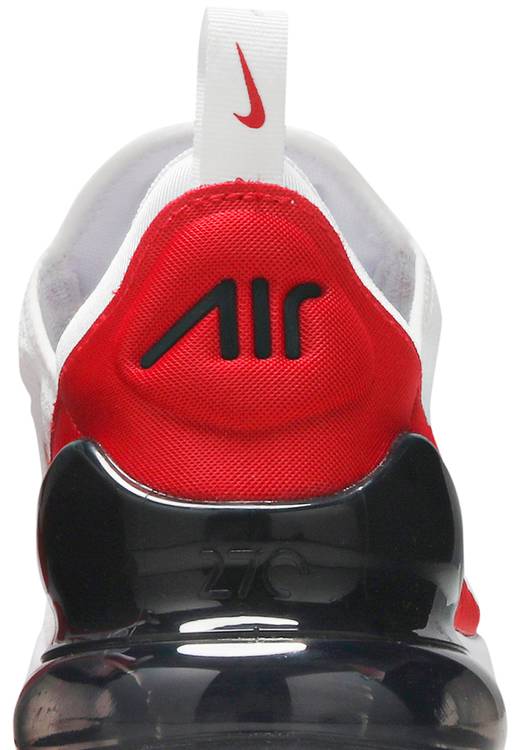 Air Max 270 'White University Red' - Nike - CJ0550 100 | GOAT