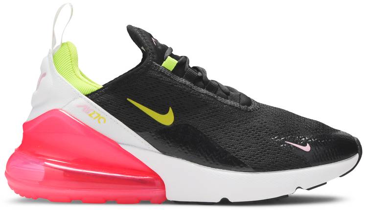 black and pink 270 nike