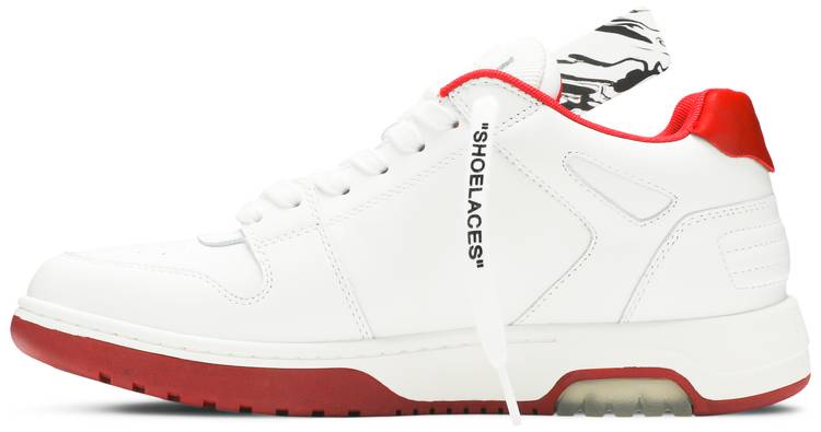 Off-White Out of Office 'White Red' - Off-White - OMIA189F20LEA001 0125 ...