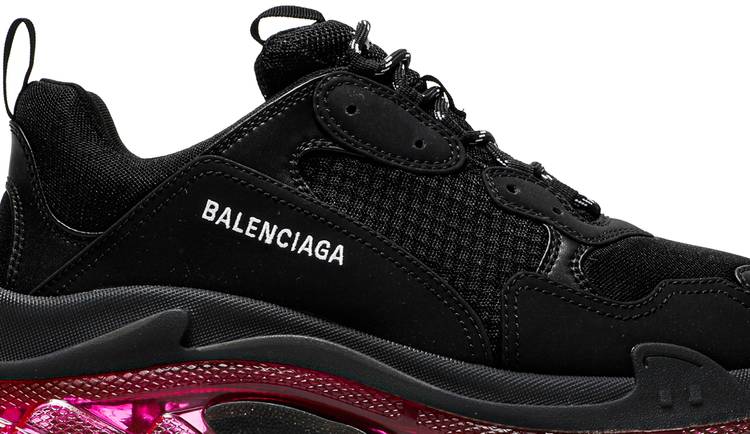 få Mammoth Ærlig Balenciaga Triple S Sneaker 'Clear Sole - Black Pink Neon' - Balenciaga -  541624 W2FR1 1053 | GOAT