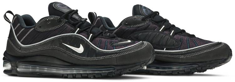 Air Max 98 'Black Silver' - Nike 