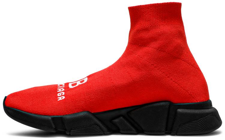 Slibende gentagelse Eddike Balenciaga Recycled Speed Sneaker 'Red Black' - Balenciaga - 617238 W2A51  6010 | GOAT