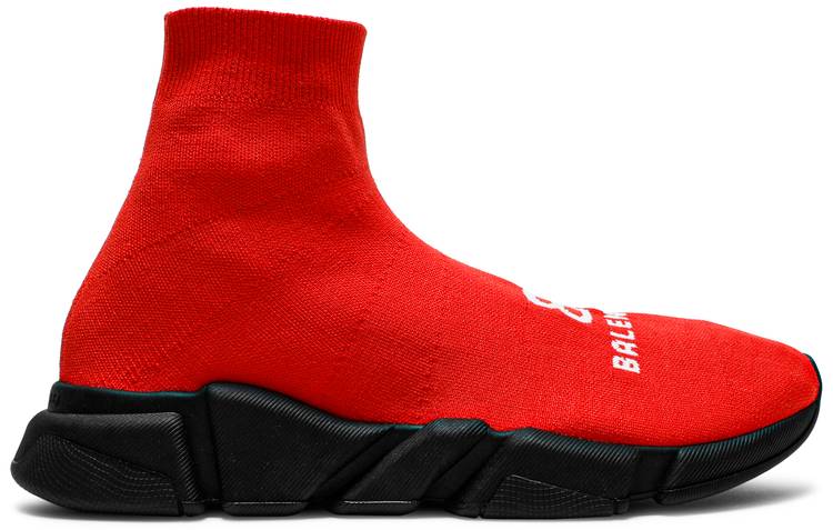 Slibende gentagelse Eddike Balenciaga Recycled Speed Sneaker 'Red Black' - Balenciaga - 617238 W2A51  6010 | GOAT