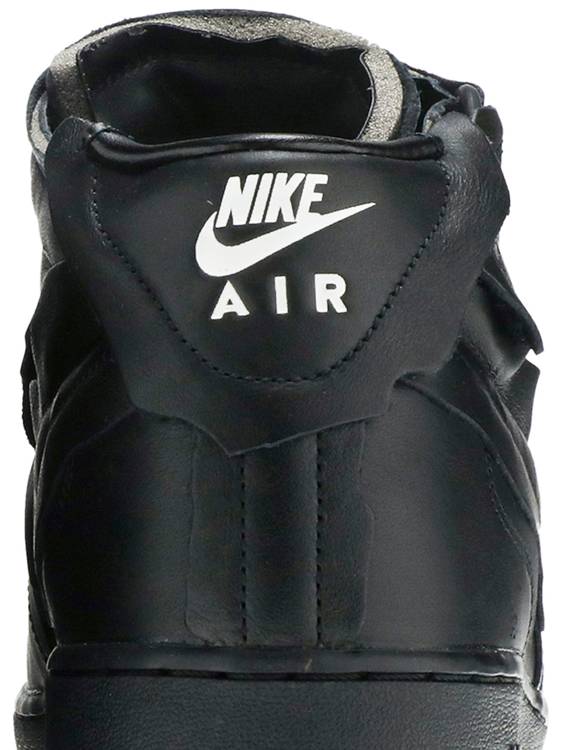 Comme des GarÃ§ons x Air Force 1 Mid 'Triple Black' - Nike - DC3601 001 | GOAT