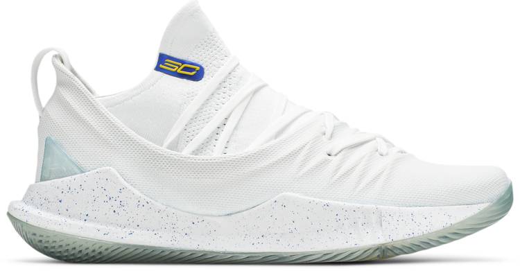 Curry 5 Low 'Triple White' - Under Armour - 3020657 106 | GOAT