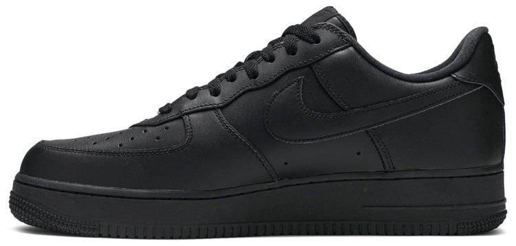 air force 1 low all black