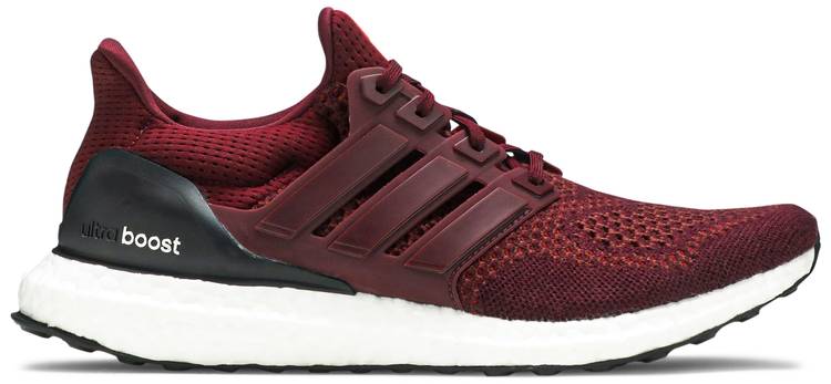 maroon and white ultra boost