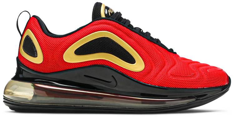 nike 720 red and gold