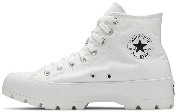 Wmns Chuck Taylor All Star High Lugged 'White' - Converse - 565902C | GOAT