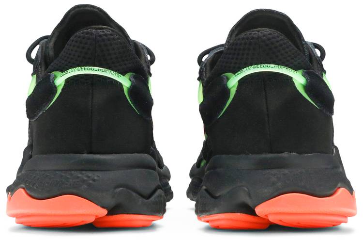 adidas ozweego black green orange