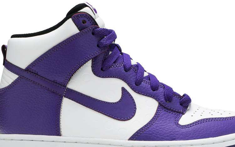nike dunk high be true to your street purple