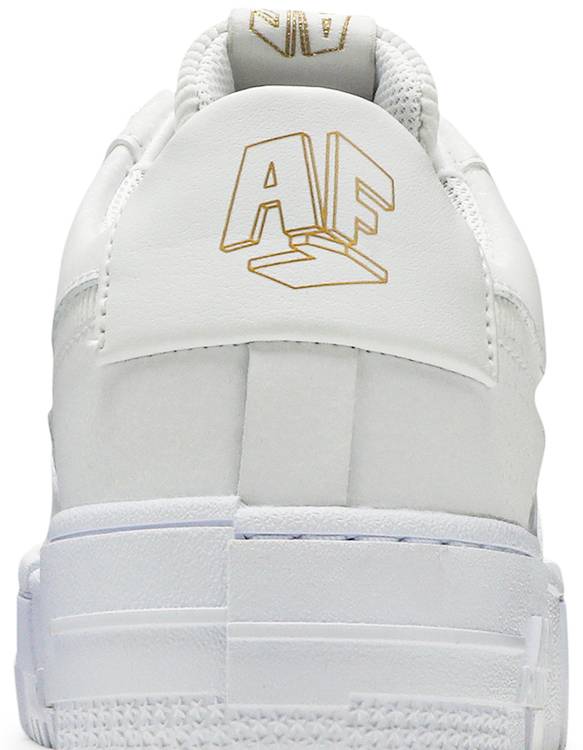 air force 1 white gold