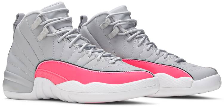 pink grey and white jordans