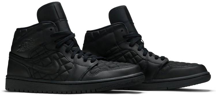 air jordan 1 mid black snakeskin