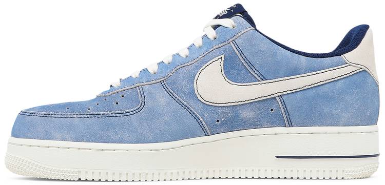 nike air force blue suede