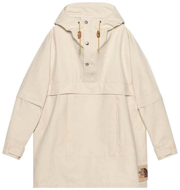 The North Face x Gucci Light Nylon Wind Jacket 'Ivory' - The North 
