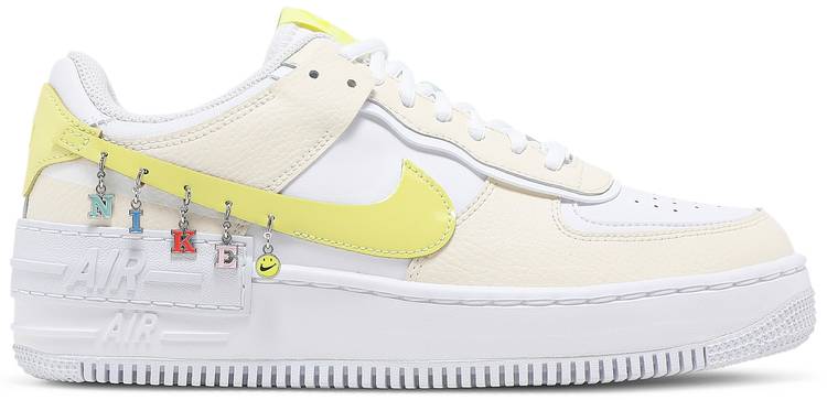 Wmns Air Force 1 Shadow SE 'Pale Ivory Light Zitron' - Nike ...