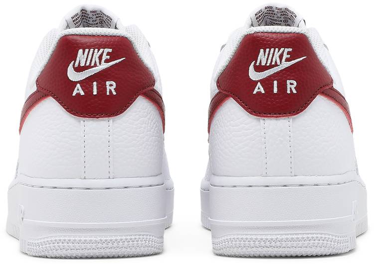 team red air force ones